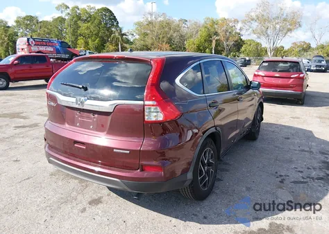 2016 Honda Cr-V Se z USA, uszkodzony, nr VIN 2HKRM3H4XGH524340